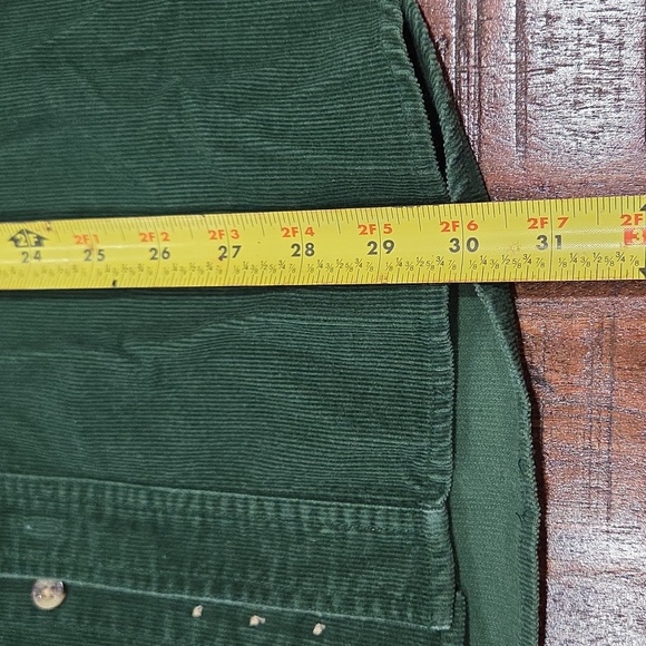 Vintage Disney Tigger Green Corduroy Button-Up Shirt - Picture 5 of 6